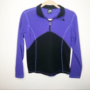 The North Face Girls Glacier Quarter Zip Pullover